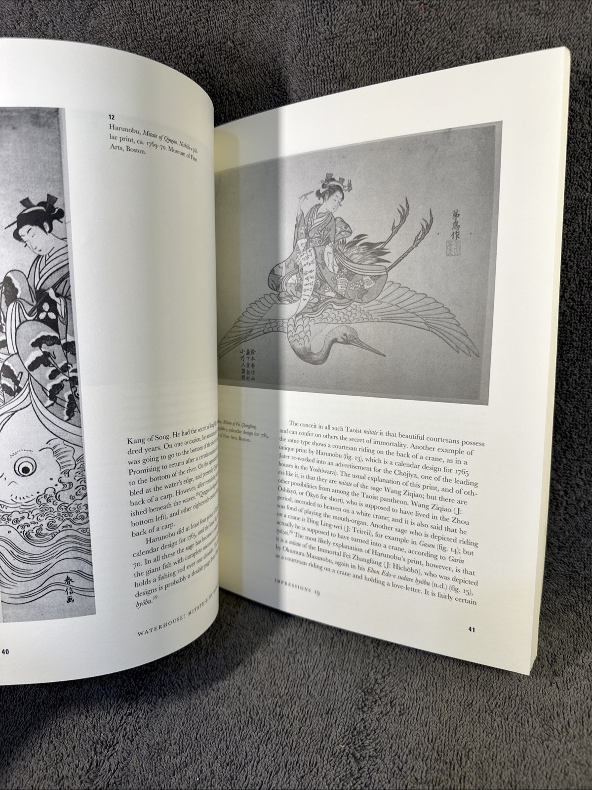 Impressions The Journal Of The Ukiyo E Society of America 1997 Paperback #19