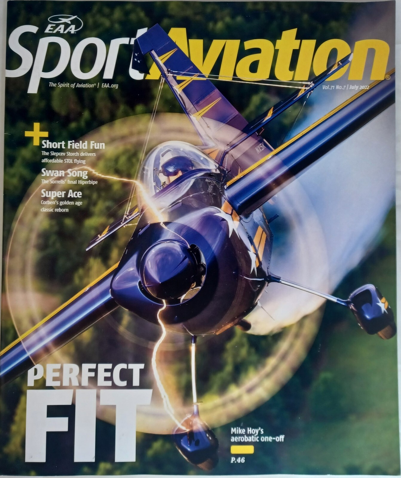 EAA Sport Aviation Magazine 2023,2022,2021,2020,2019 The Spirit of Aviation