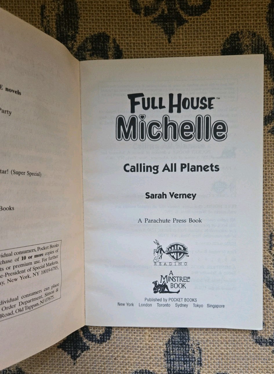 90s Full House TV Show Teen Book Lot – Stephanie and Michelle