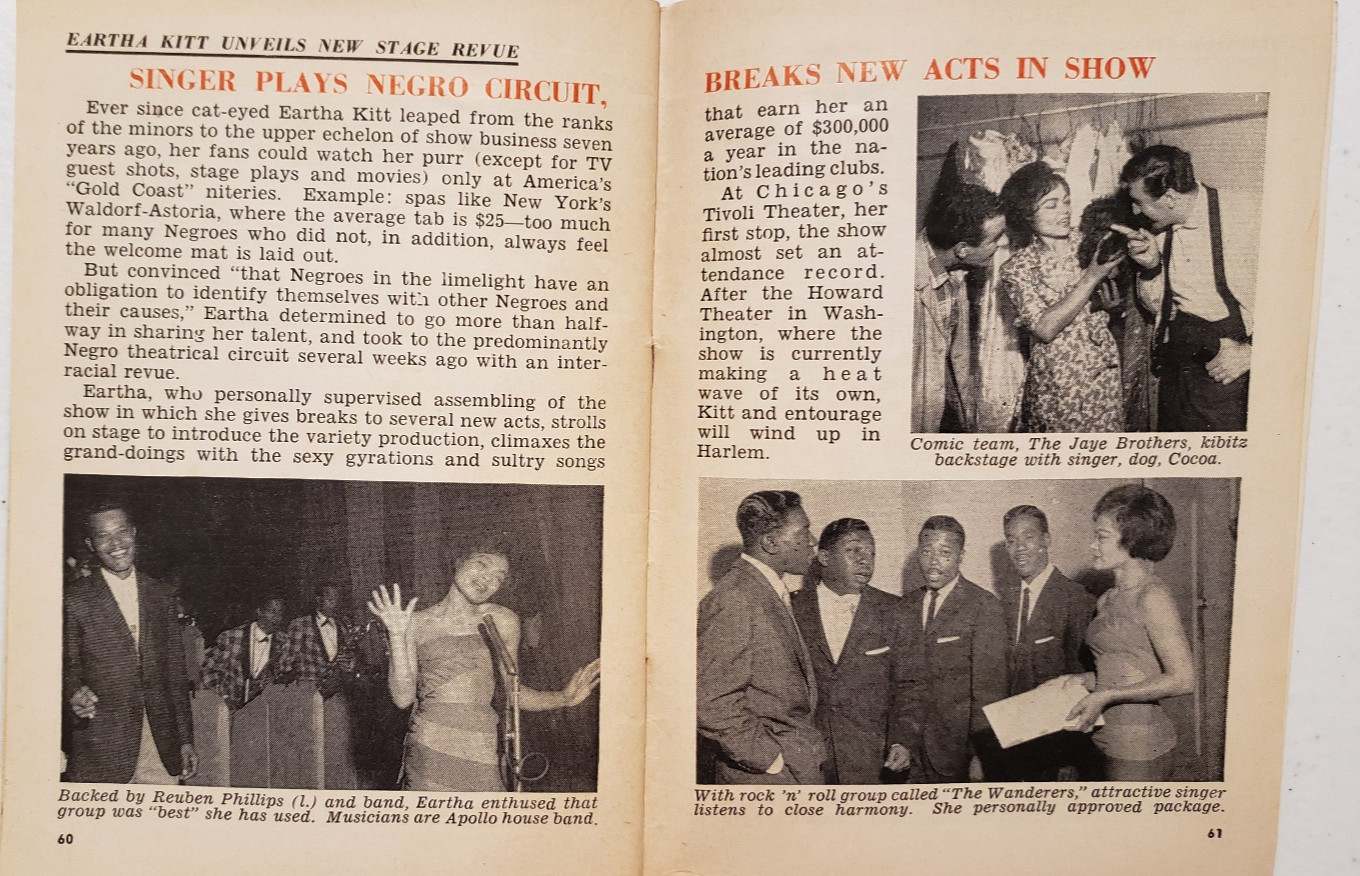 Jet Magazine August 27 1959 Eartha Kitt~Civil Rights~Platters Sex Case~1950s