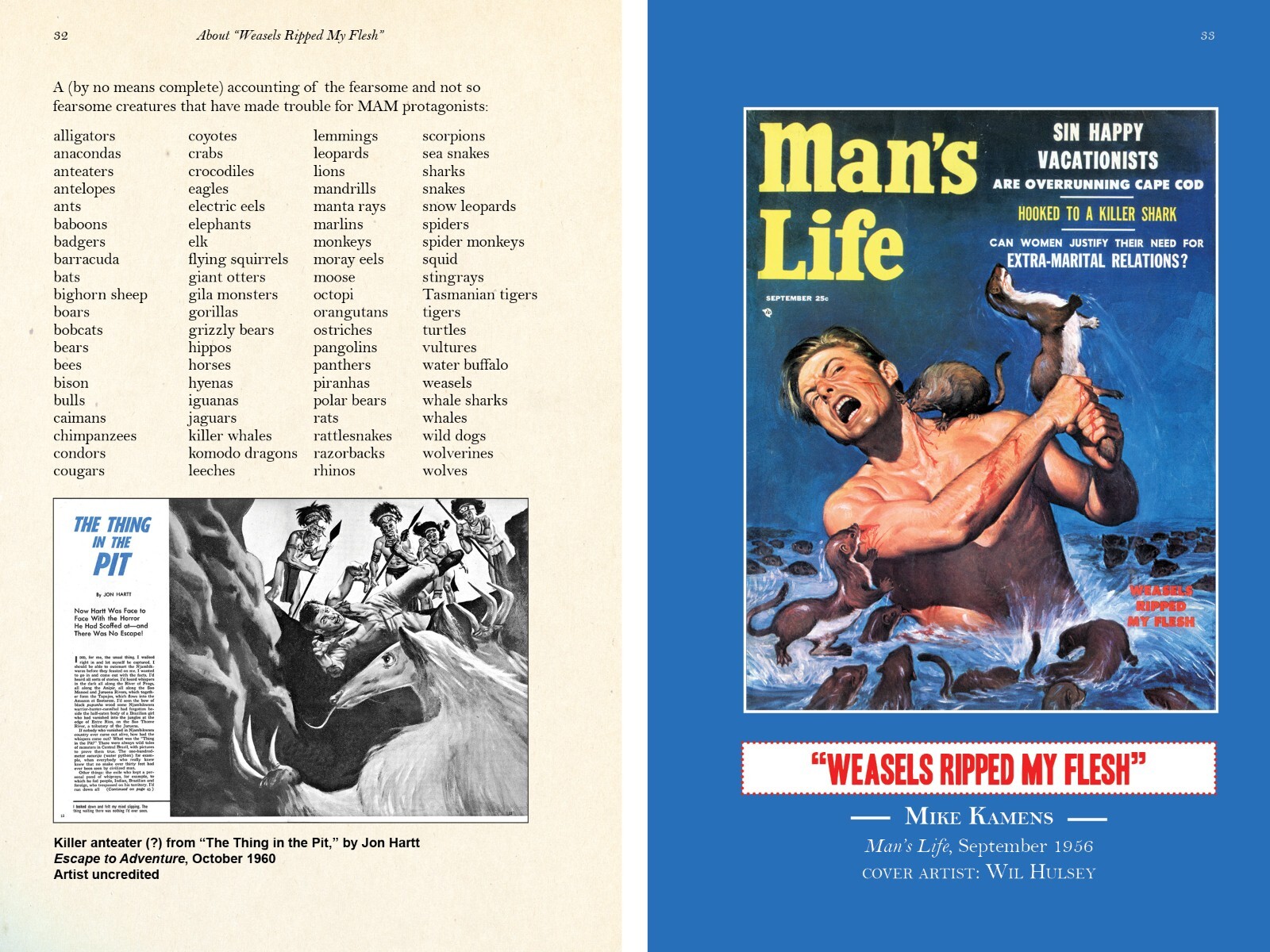 NEW! The full color, expanded WEASELS RIPPED MY FLESH! anthology (Softcover)