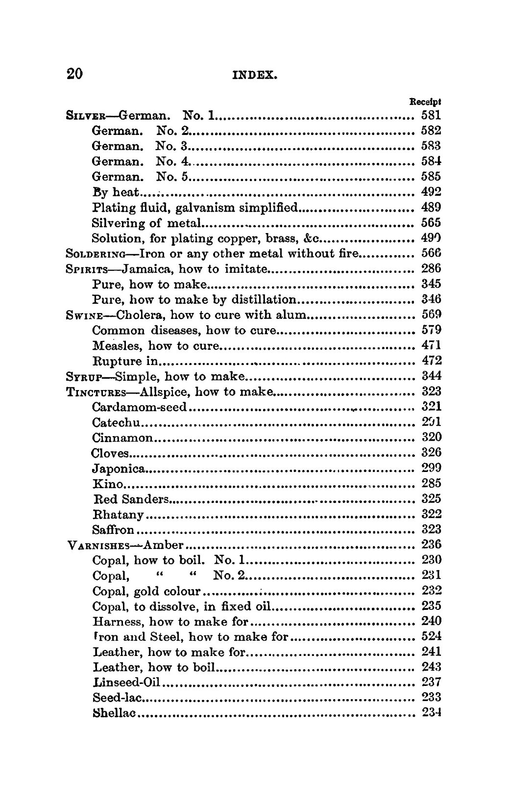 1867 Six Hundred Receipts Worth Their Weight In Gold 307 Pages