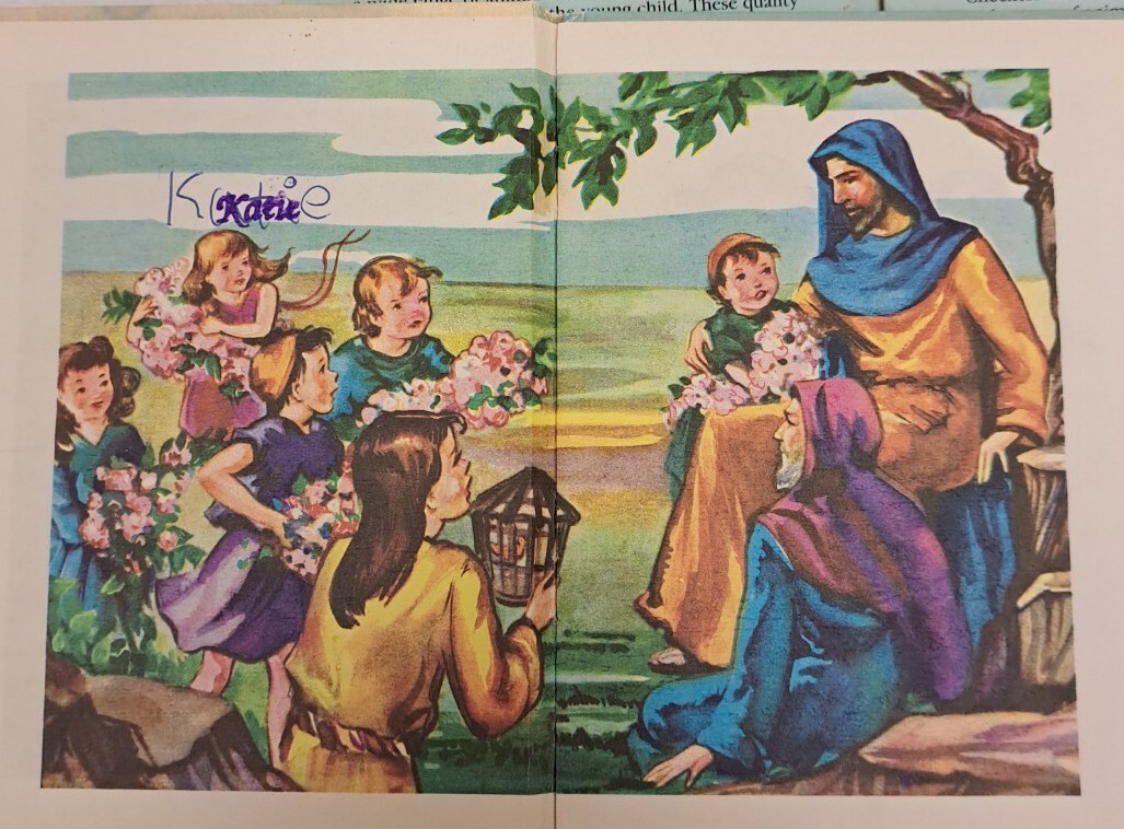 Complete Set VTG Checkerboard Press Religious Books Junior Elf Lot Of 12 #726