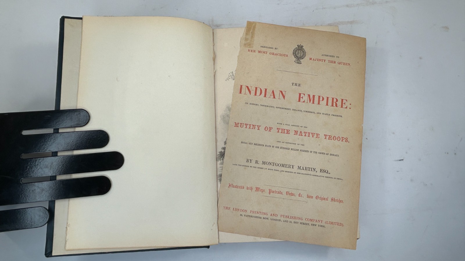 The Indian Empire by R. Montgomery Martin – 3 Volumes