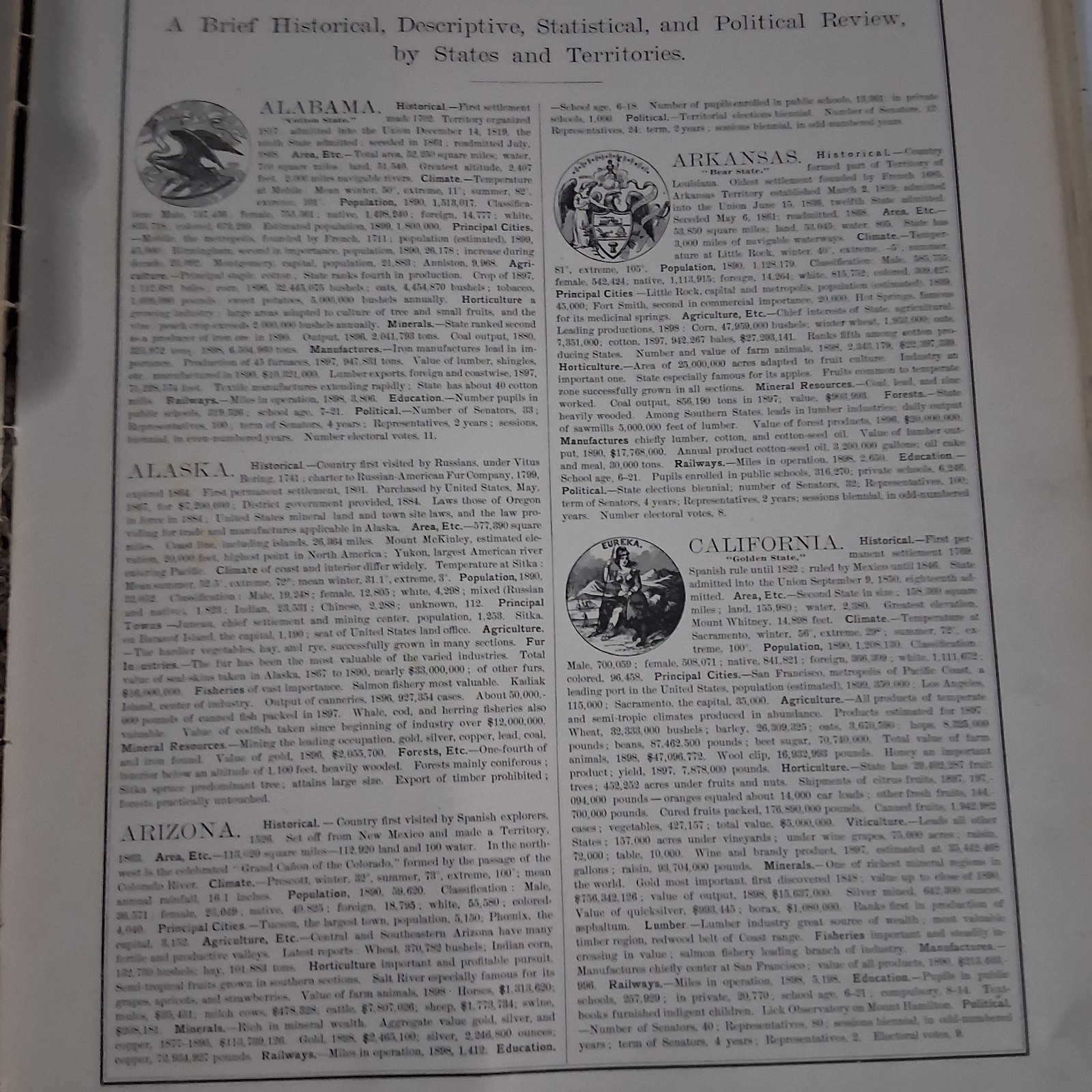 1900 Rand McNally & Co.’s Indexed Universal Atlas Of The World. 11.5″x14″