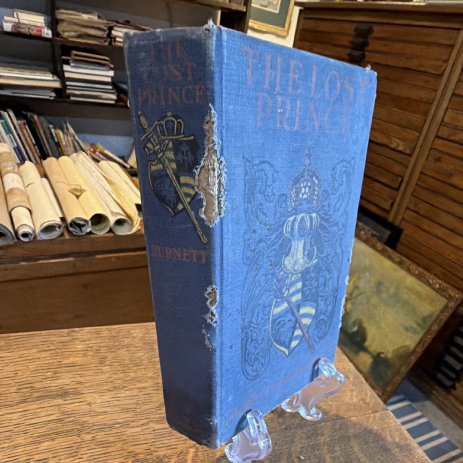 1915, Frances Hodgson Burnett, “The Lost Prince” Illustrated