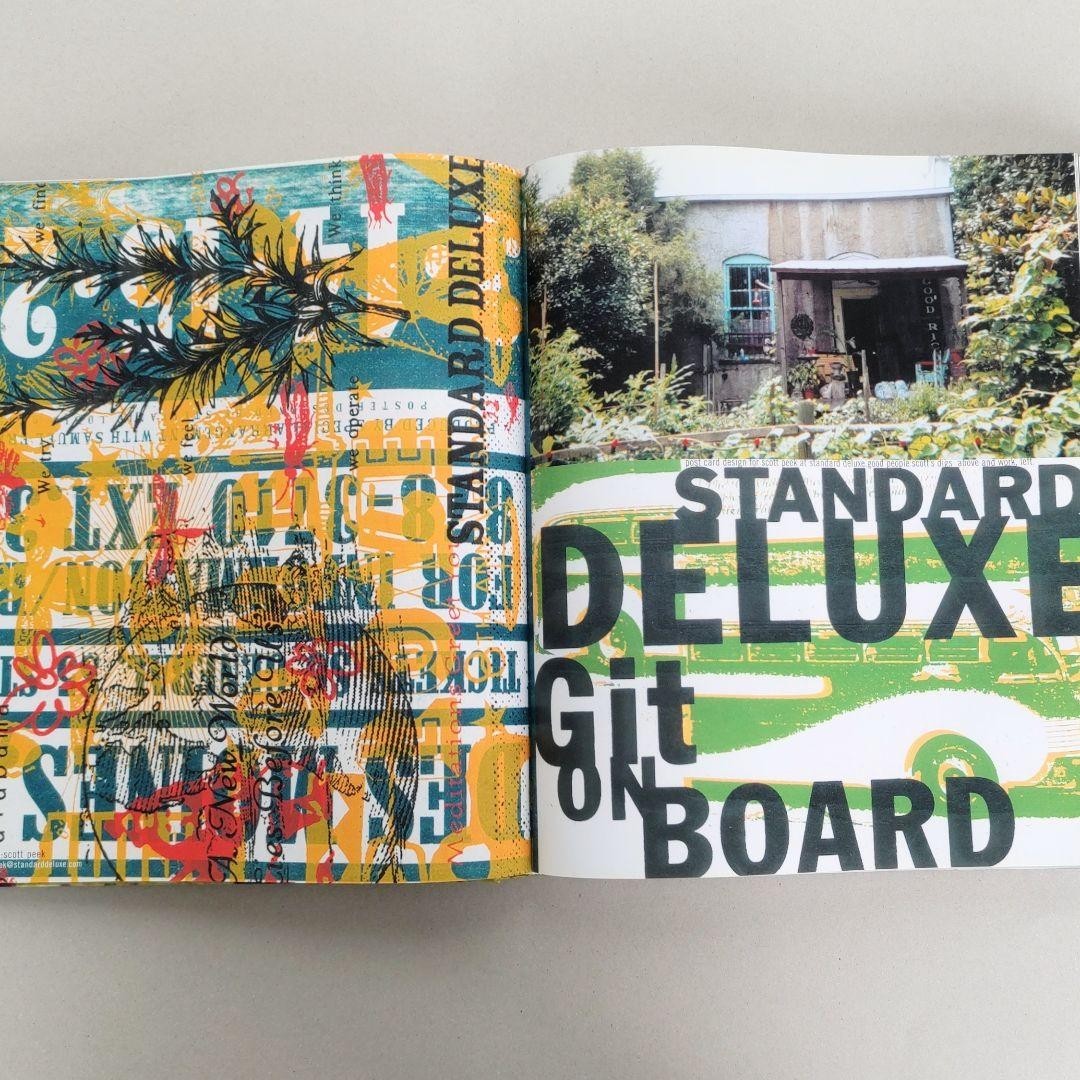 David Carson Graphic Design Collection Book 2003 480 pages From Japan used