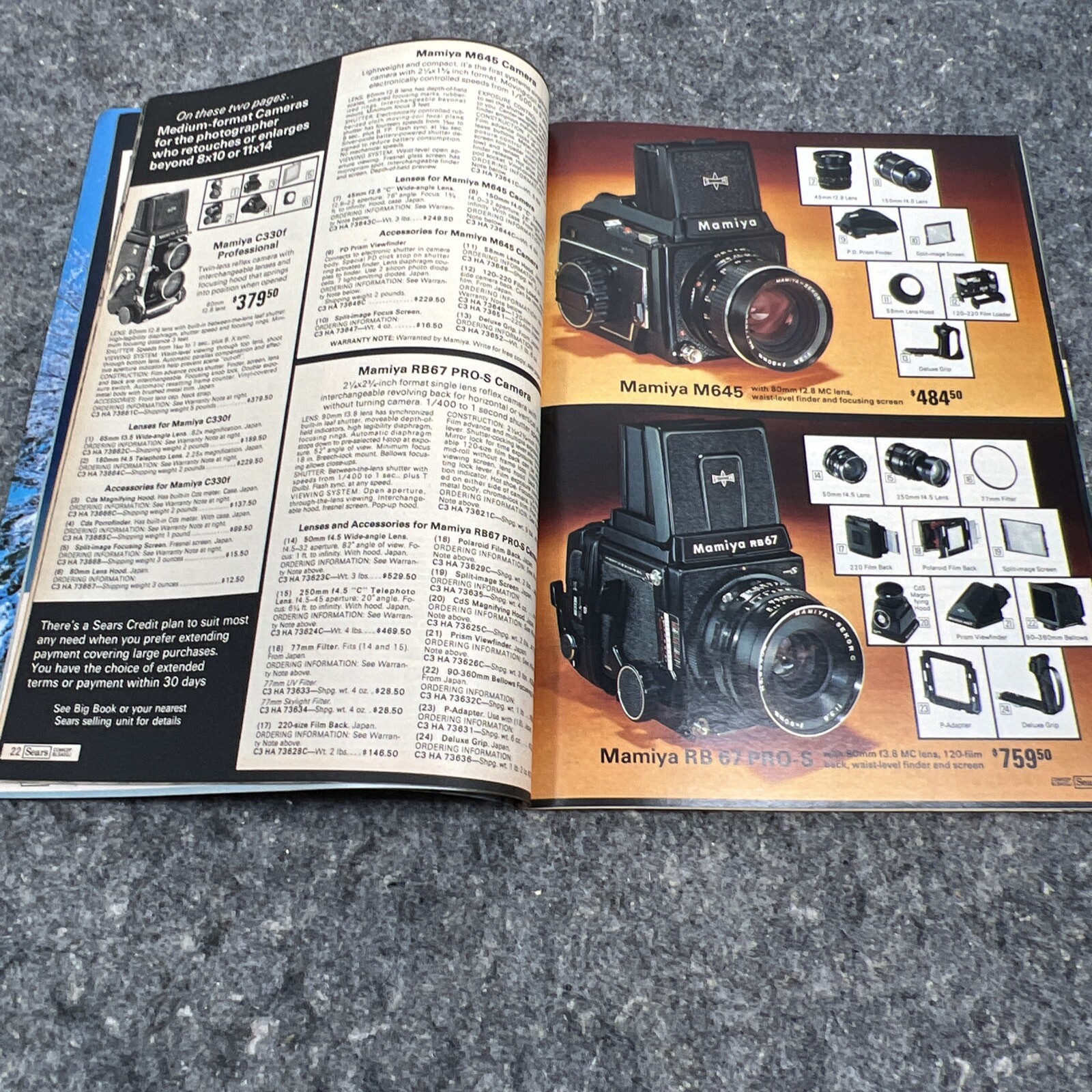 Vintage Sears Catalog 1977-78 Camera & Photographic Supplies Catalog