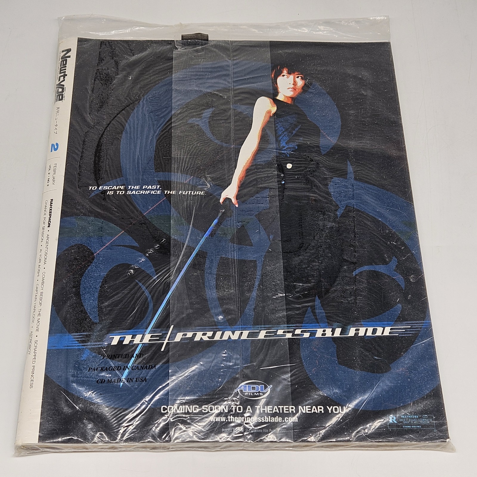 Newtype USA Feb 2003 Volume 2 No. 2 Anime Manga Magazine New Sealed