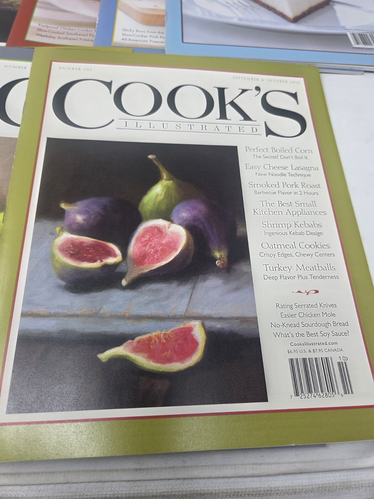 Cook’s Illustrated Magazine Lot of 20 Cooking Recipes -Lot G