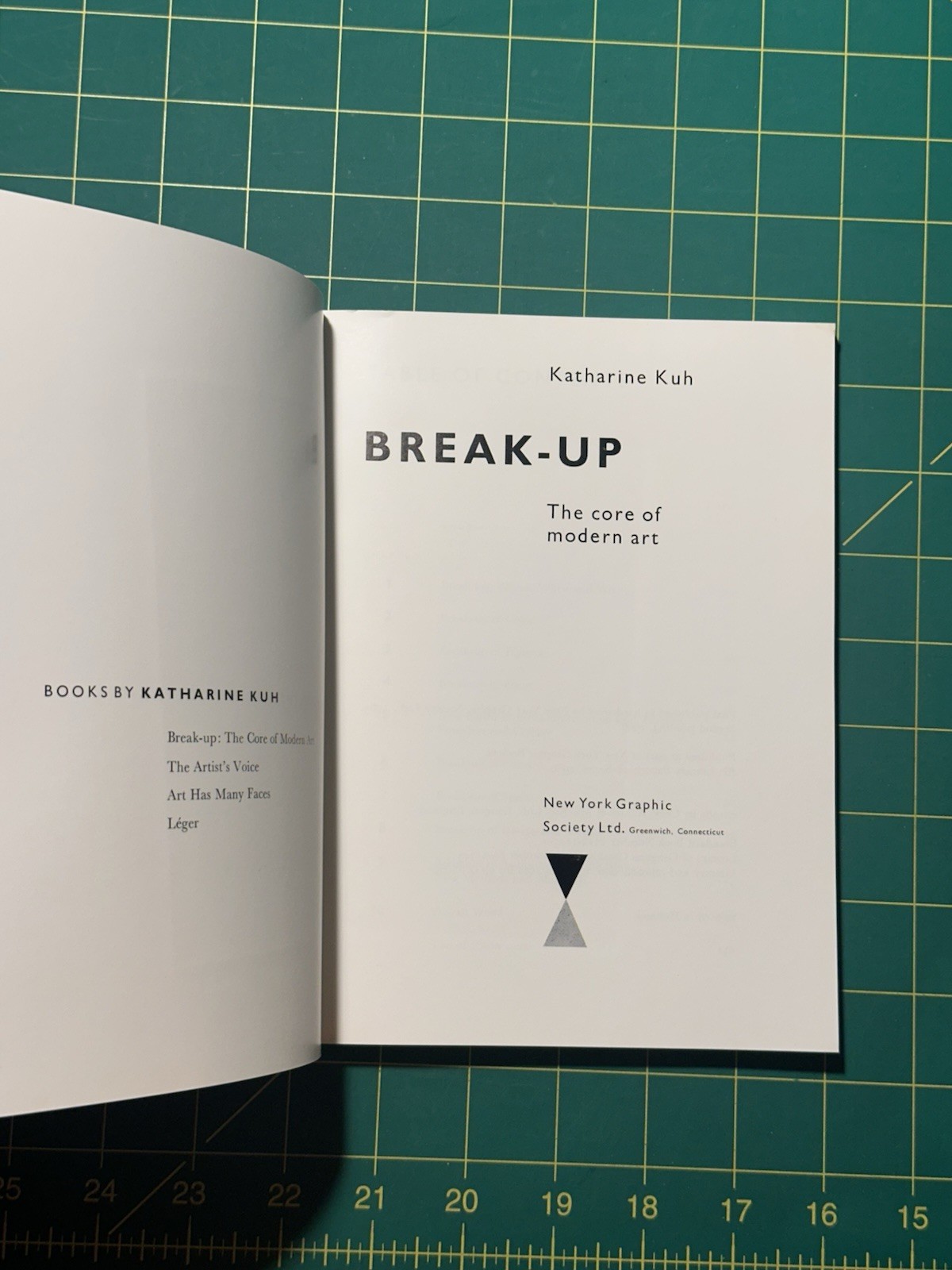 Break-Up The core of modern art by Katherine Kuh