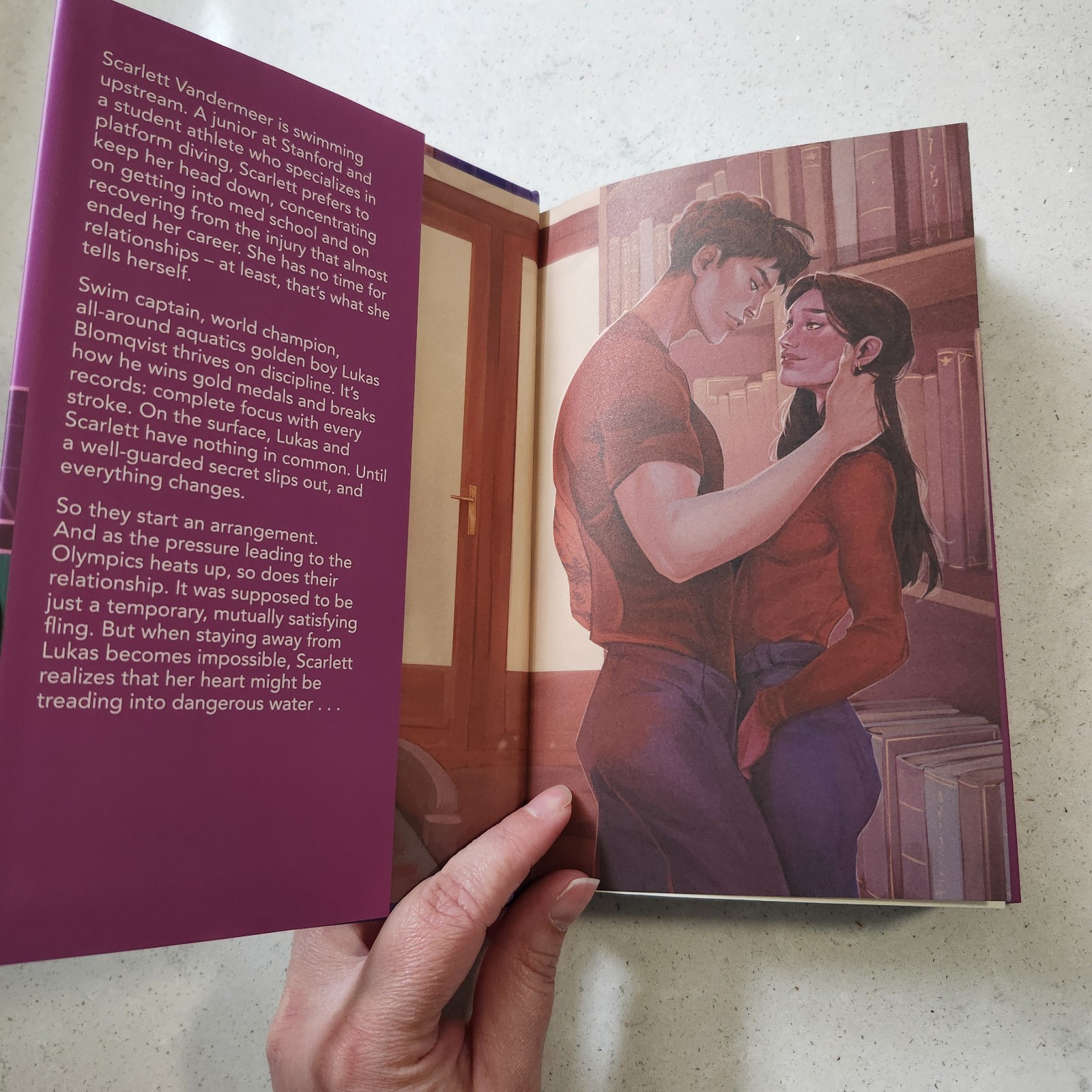 Illumicrate Afterlight Deep End by Ali Hazelwood Hardcover