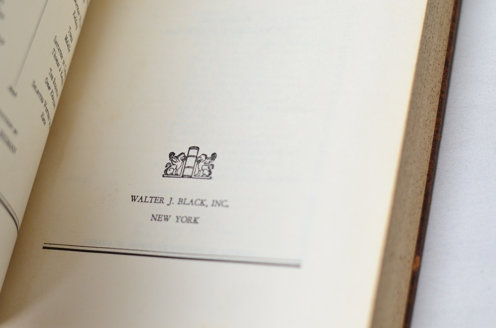 Vintage Faux Tree Calf Leather Bound Poems by Robert Browning 1932 – Imitation