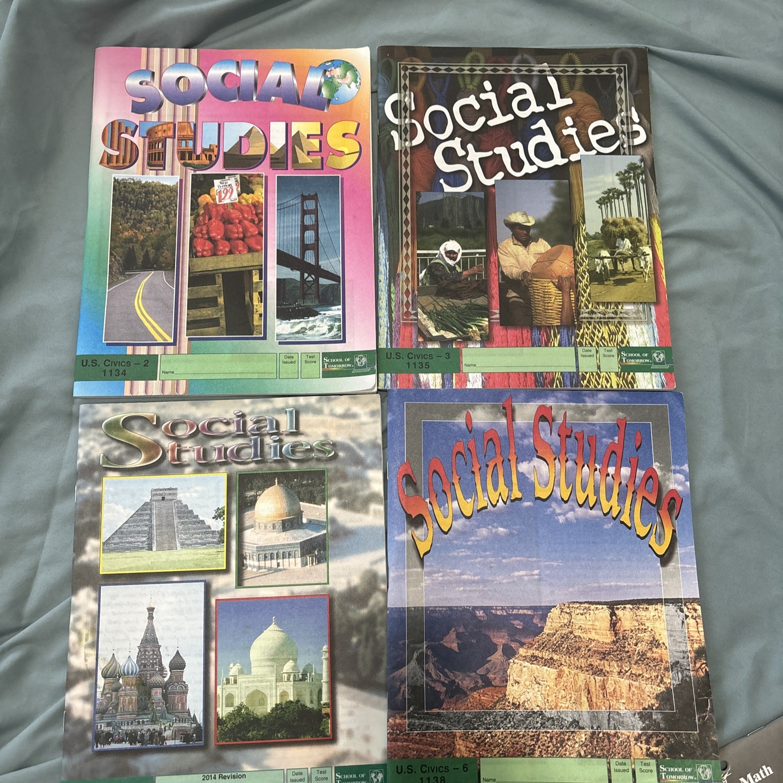 ACE Curriculum social studies 1134-1135-1136-1138 NEW History HOMESCHOOL