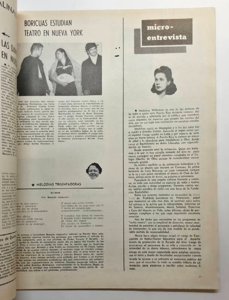 VINTAGE MAGAZINE / PUERTO RICO ILUSTRADO / 1951 #138