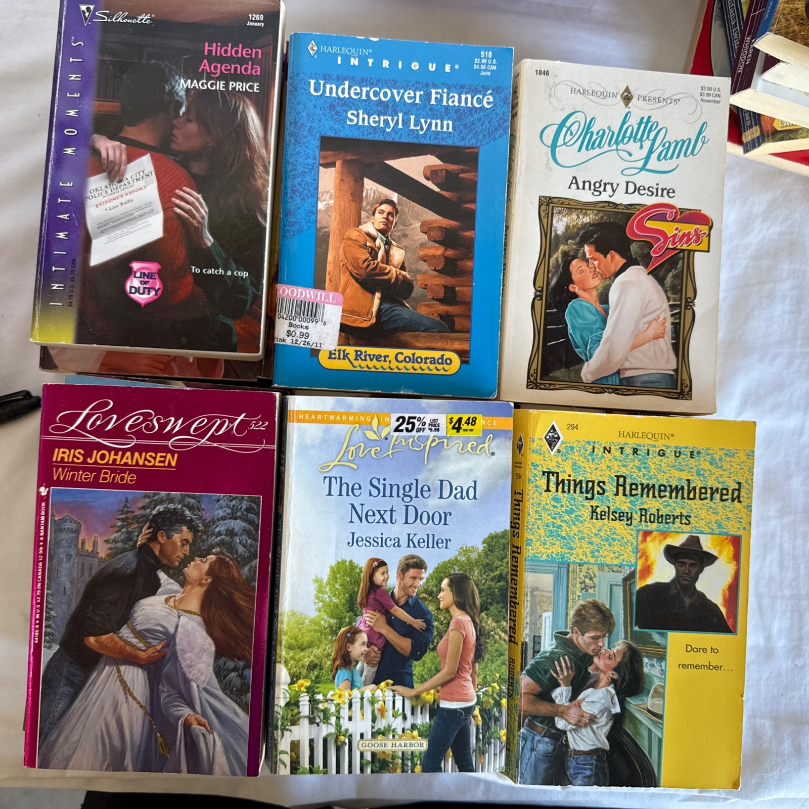 Lot 40 Romance Novels Mixed Publisher Suspense Historical Western Amish Vintage