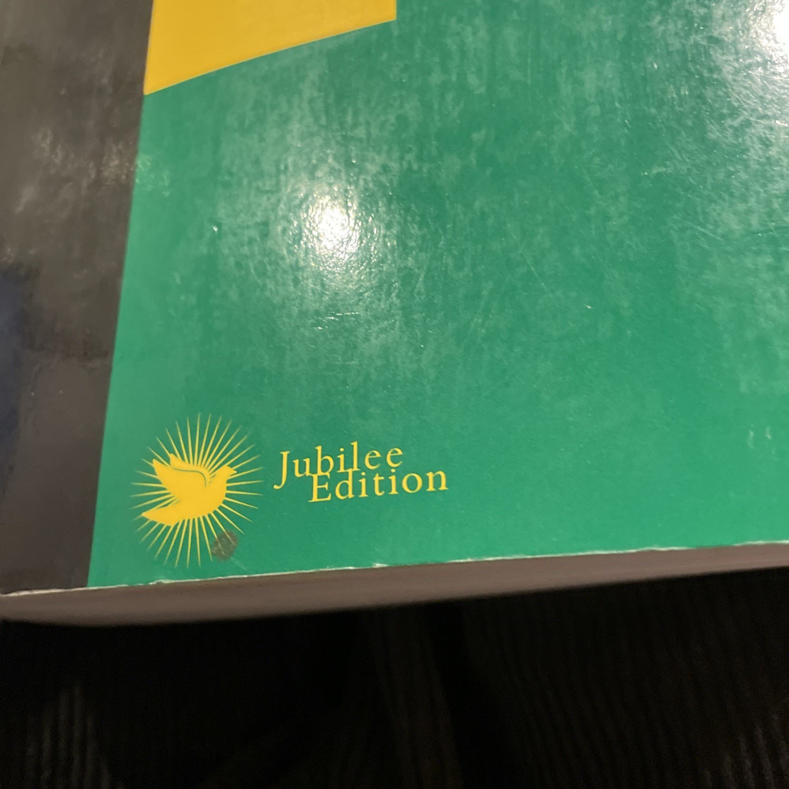 1999 Holy Bible African American Jubilee Edition American Bible Society Green PB
