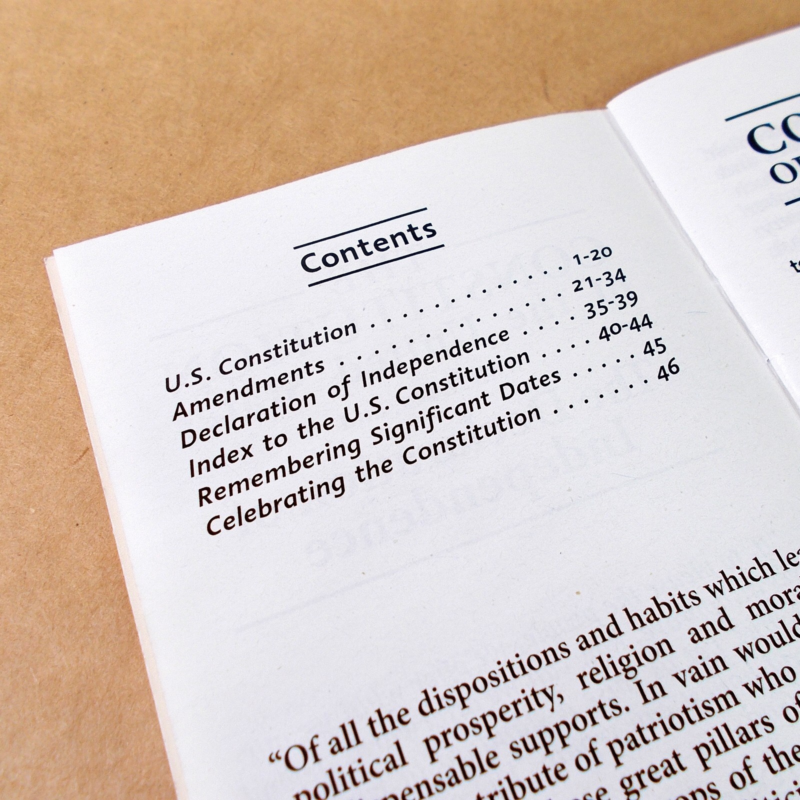 5 COPIES! U.S. Pocket Constitution, Declaration of Independence, Bill of Rights