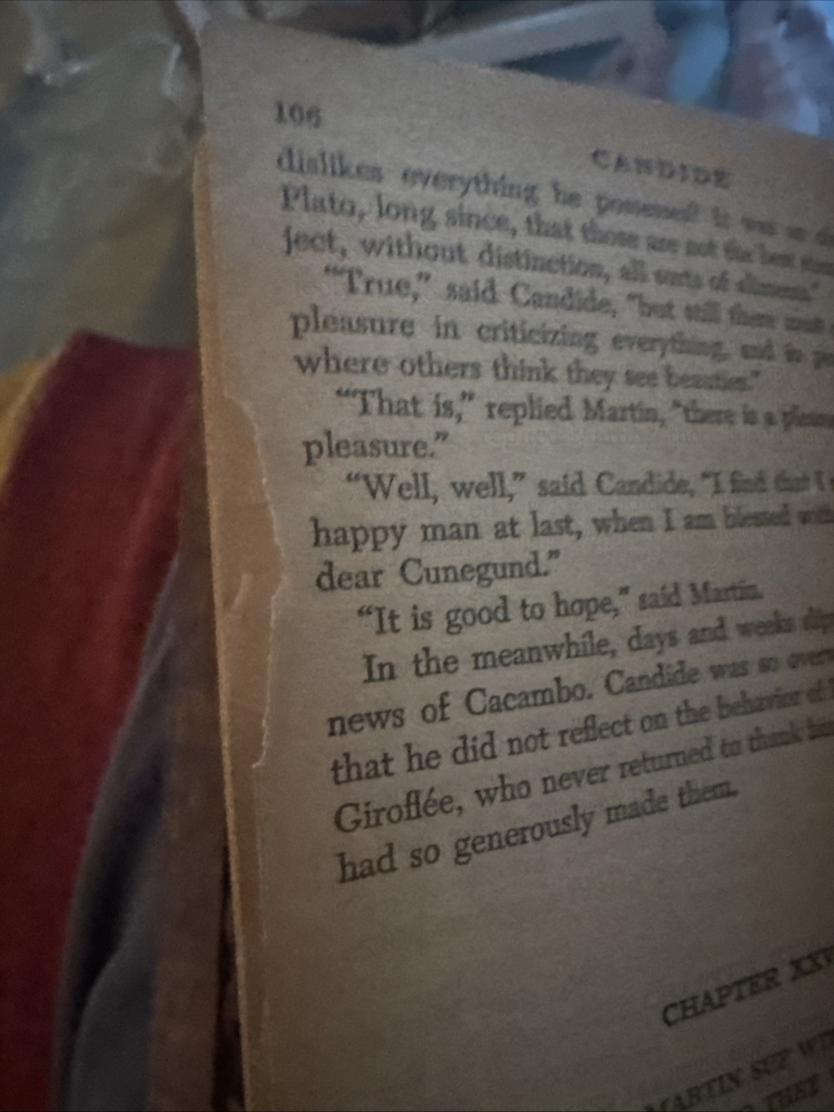 Voltaire • Candide & Zadig • Washington Square Press Book • French Literature