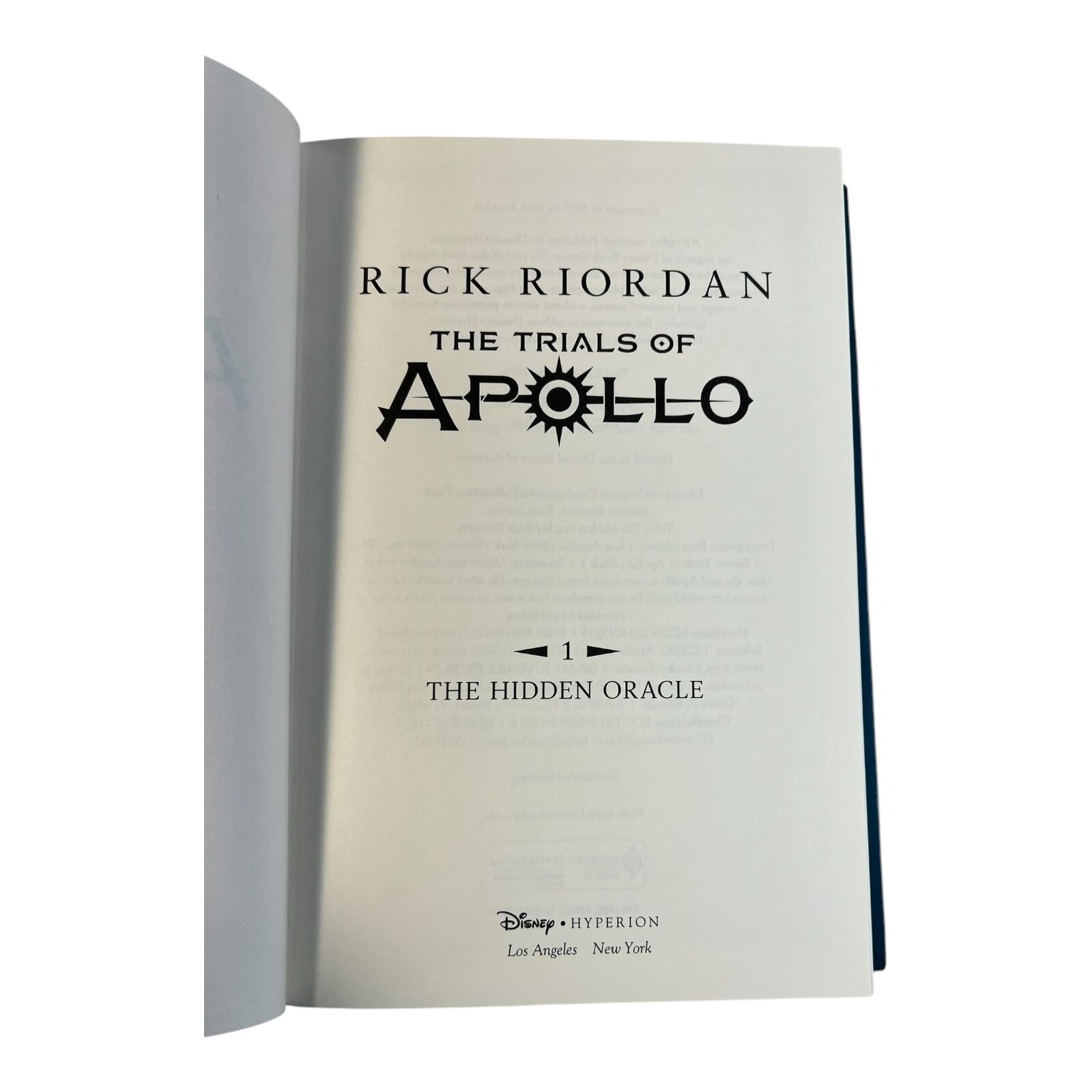 Rick Riordan Hardcover Book Set: 3 Mythology Titles