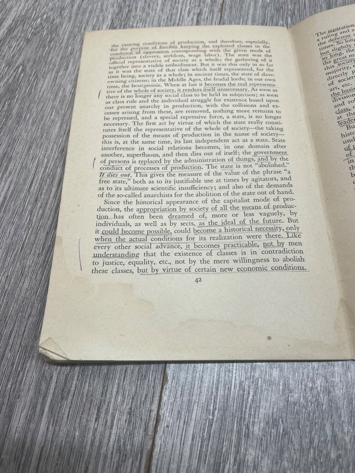 Socialism Utopian and Scientific Frederick Engels 47 pages 1945 print