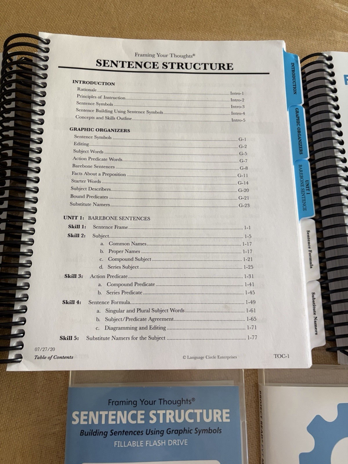 Project Read: Sentence Structure Online Instructional Curriculum (new)