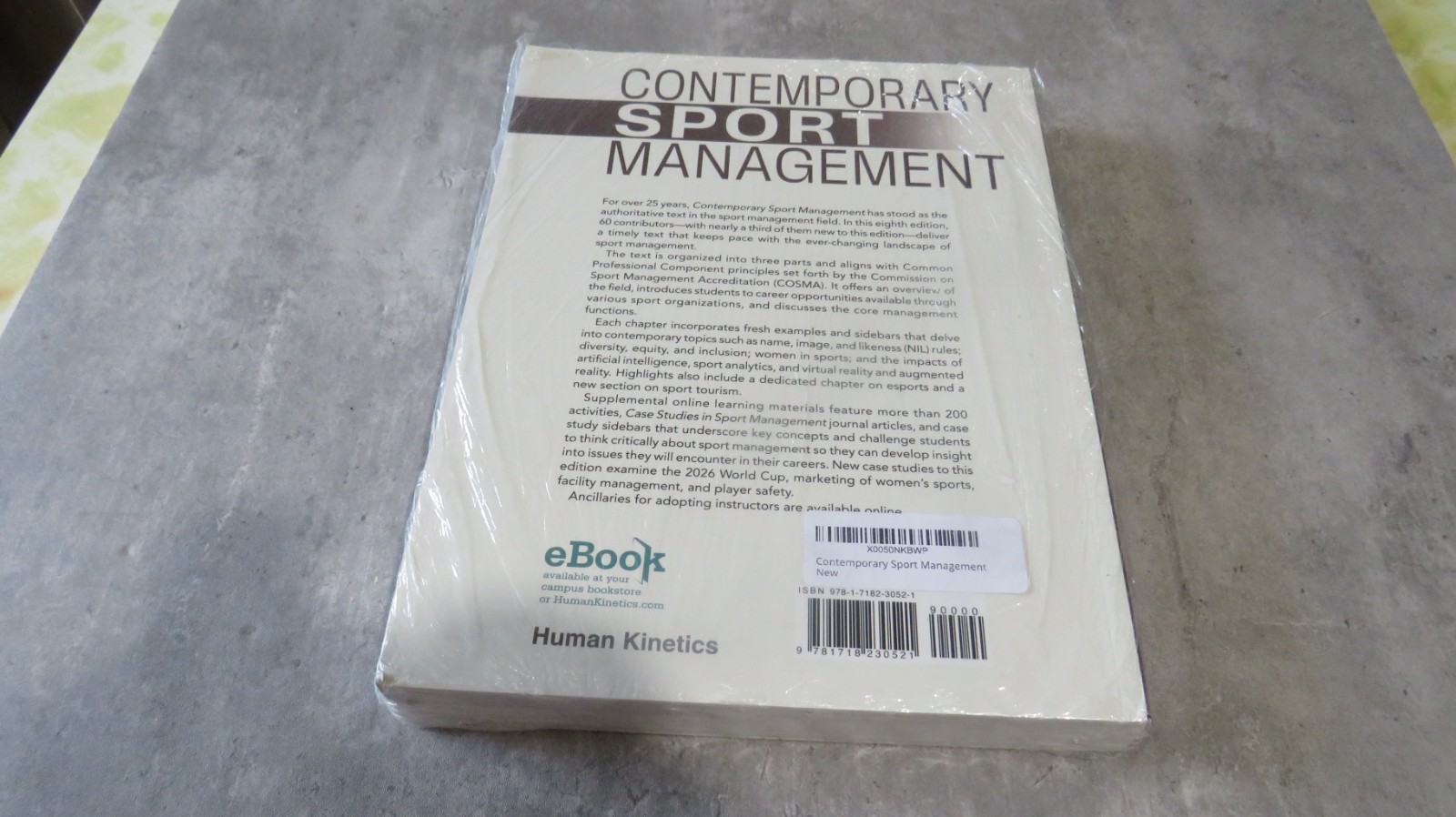Contemporary Sport Management – Sealed in plastic