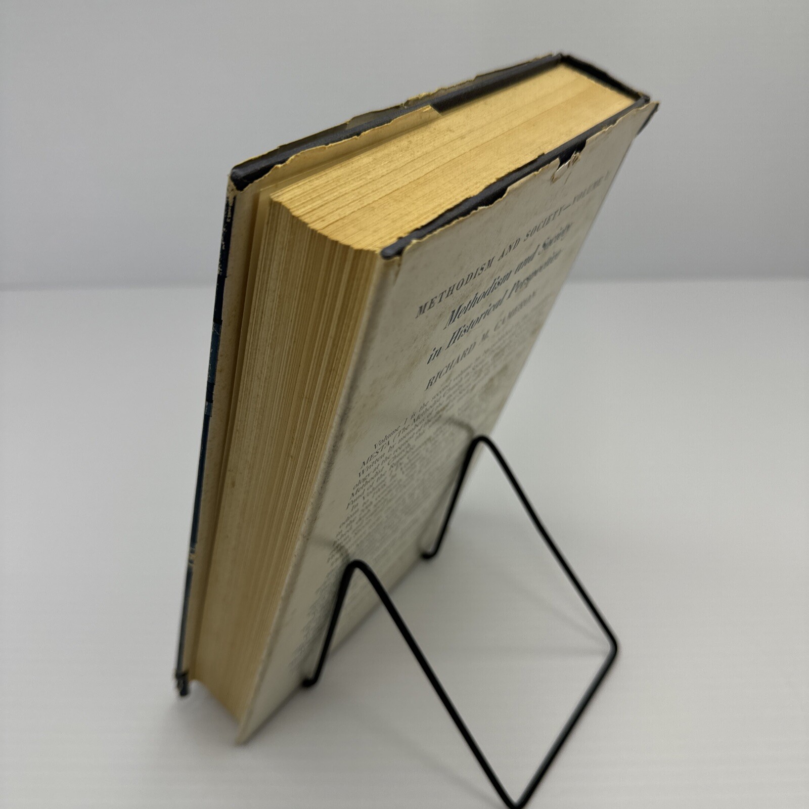 Methodism and Society in Historical Perspective Richard Cameron Volume One 1961