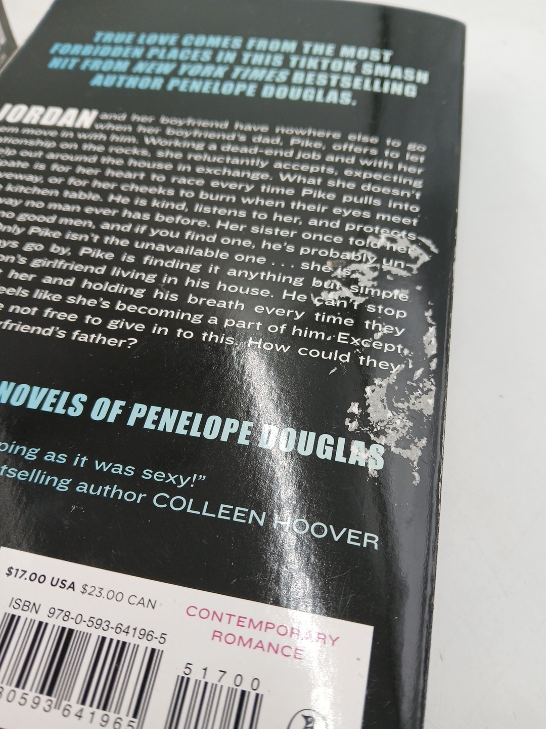 Penelope Douglas Book Lot of 2 Paperback Credence Birthday Girl Bonus Material