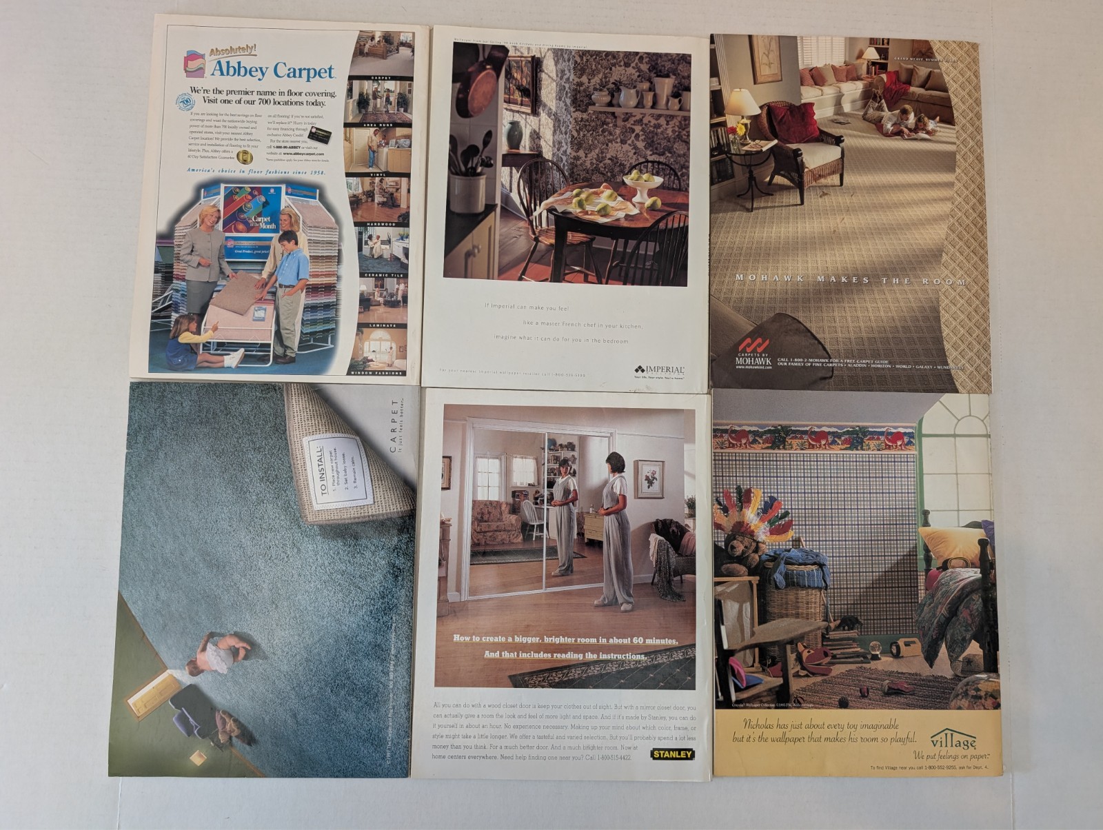 Lot of 6 Vintage Home Decorating Magazines 90’s 2000’s Better H&G Woman’s Day