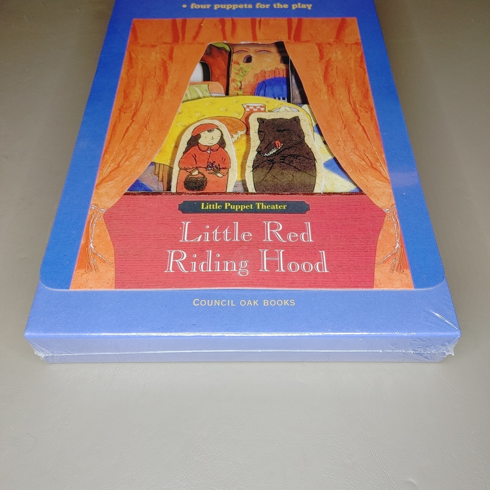 Little Puppet Theater Little Red Riding Hood Council Oak Books Story Puppets