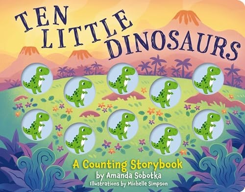 Ten Little Dinosaurs: A Counti – GOOD
