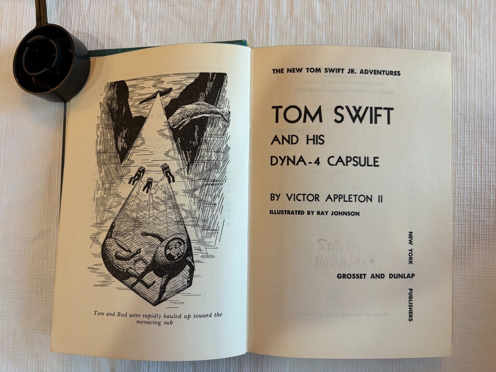 Tom Swift Books #30 G-Force Inverter #31 Dyna-4 Capsule #32 Cosmotron Express G+