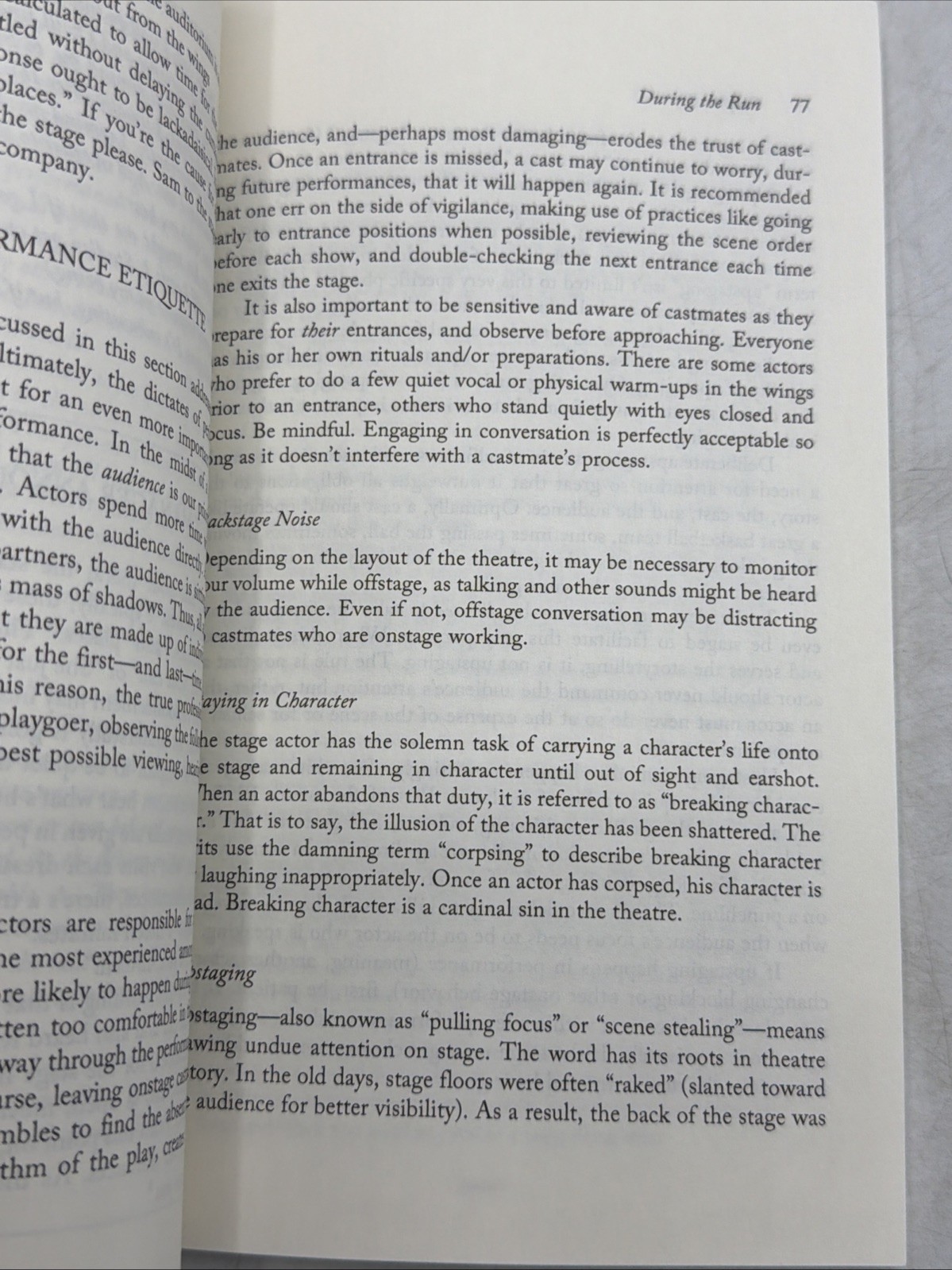 The Stage Actor’s Handbook, , Kostroff, Michael, Very Good, 7/13/2022 12:00:01 A