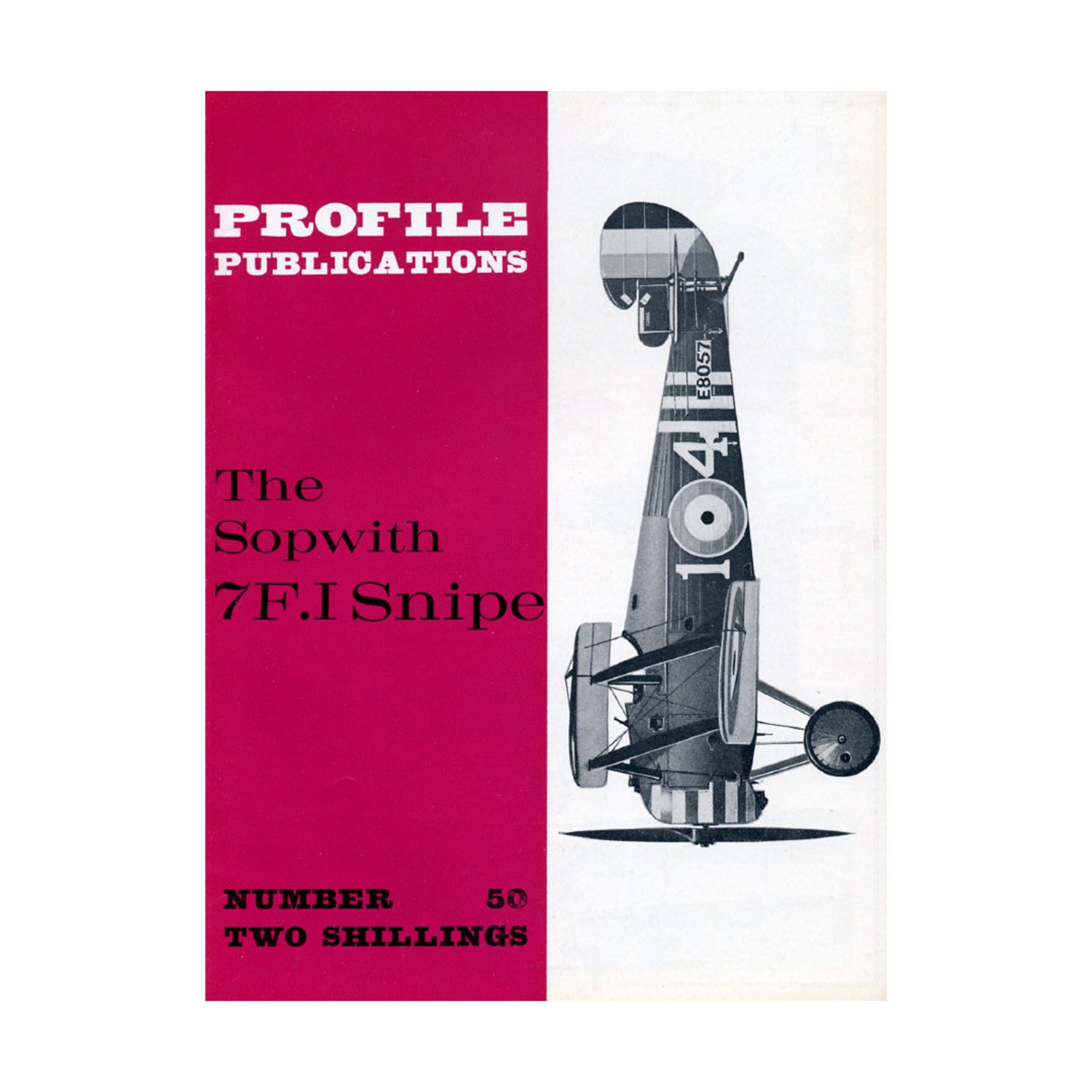 Profile Books Historical Magazine #50 – The Sopwith 7F.I Snipe VG+