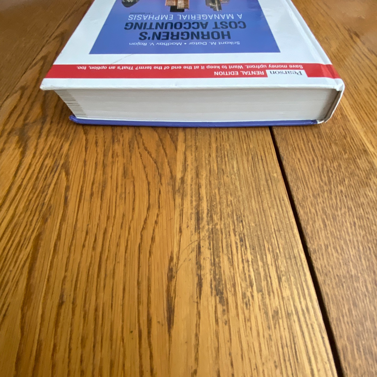 Horngren’s Cost Accounting: A Managerial Emphasis 17th Edition Hardcover