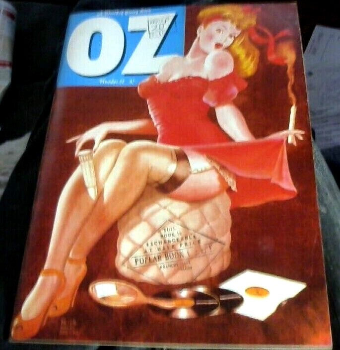 OZ #18+35+37+41 magazines Special Pig Issue UK (1971)