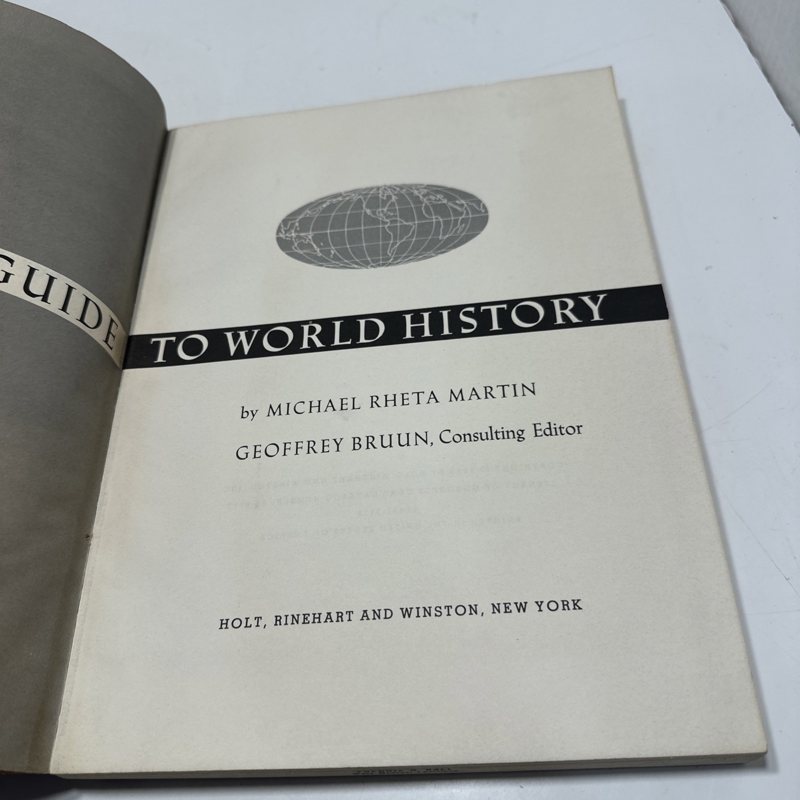 A Graphic Guide To World History By Michael Rheta Martin Paperback 1959