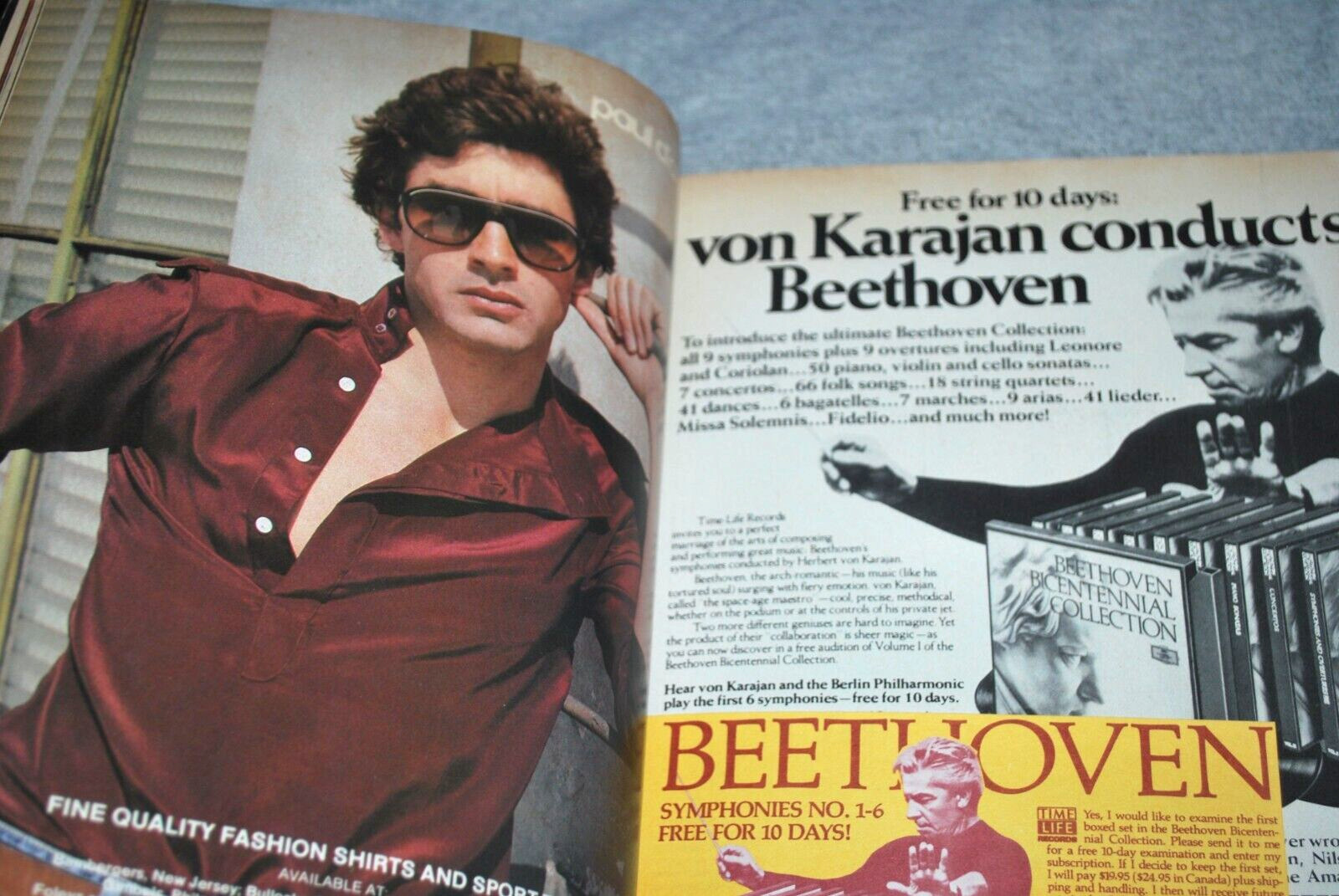 GQ MAGAZINE – Christopher Reeve cover – October 1979
