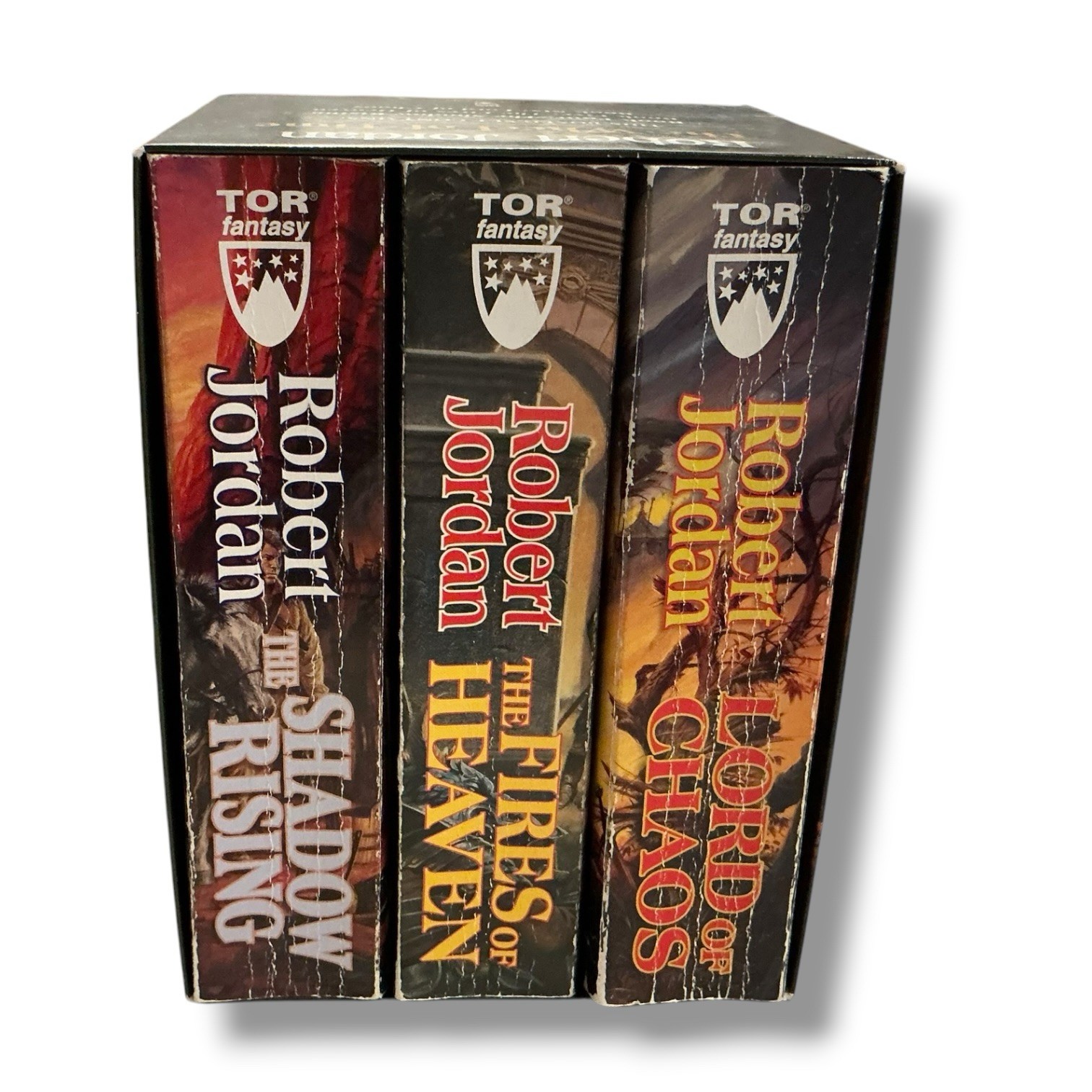 WHEEL OF TIME Book SET 1-12 set lot Original covers by Robert Jordan pb Boxed