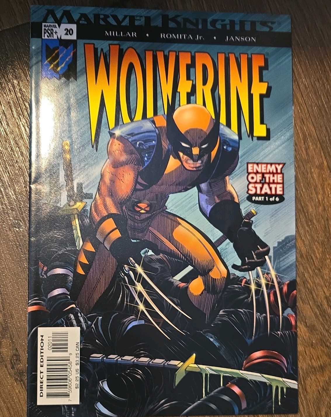 WOLVERINE #20#21 #22 #23 ENEMY OF THE STATE 2004 MARVEL KNIGHTS COMICS NM LOT