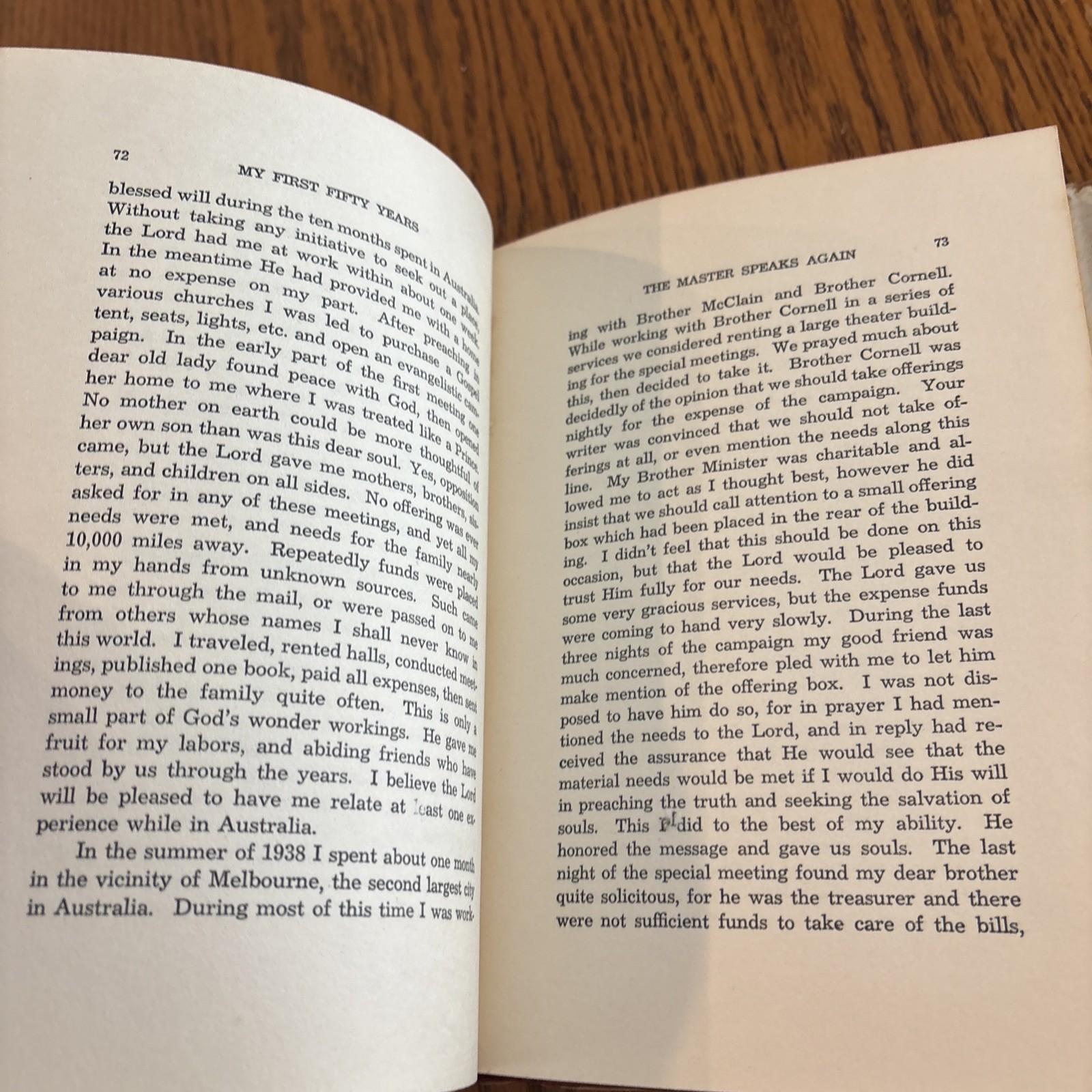 My First 50 Years By G. T. Bustin HBDJ