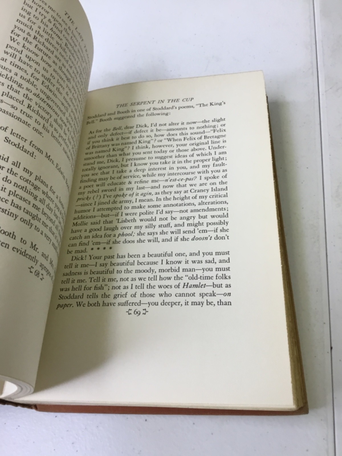 The Last Tragedian. Skinner. 1939 HC, Illustrated, X-Library