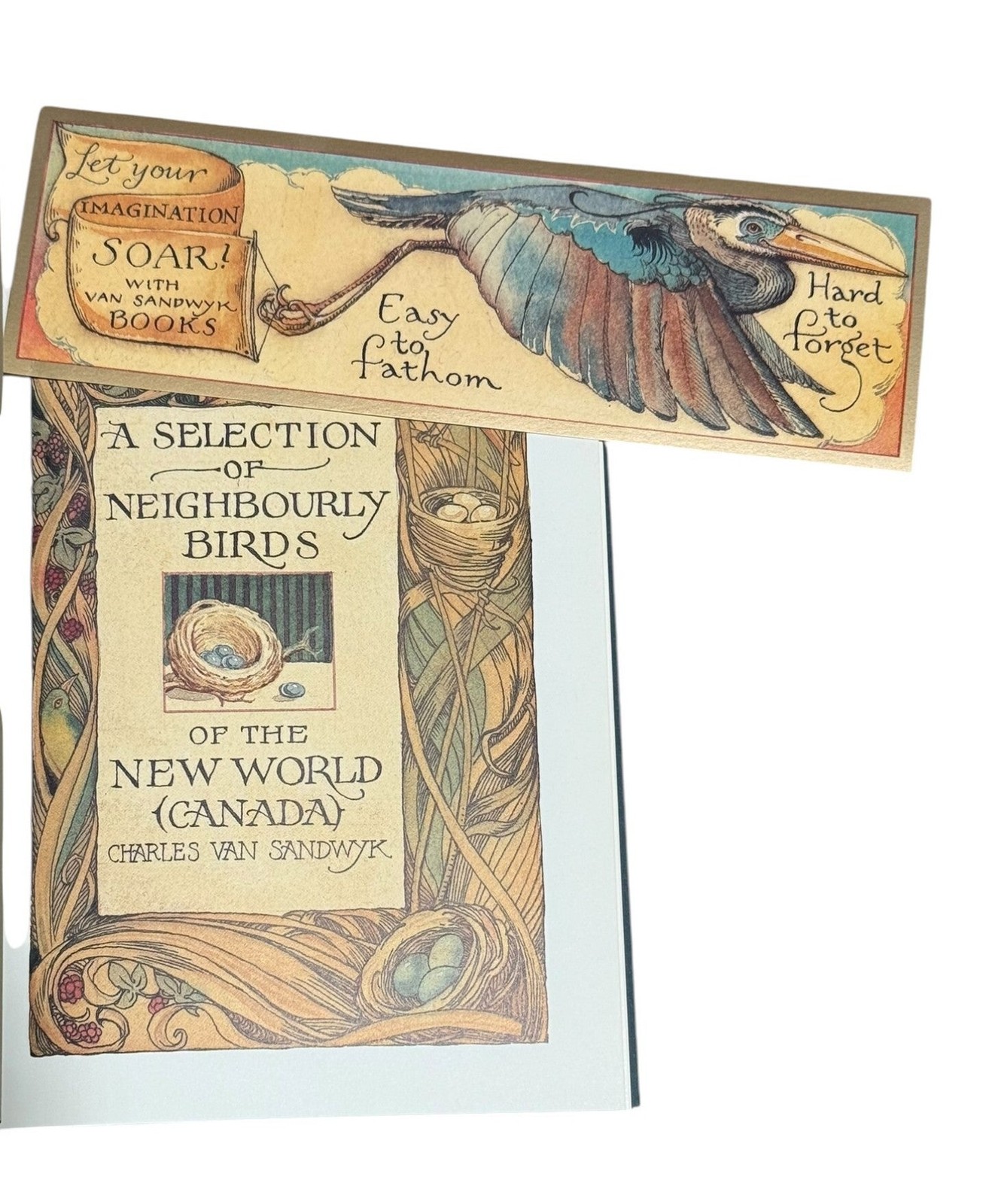 Charles van Sandwyk / Selection of Neighbourly Birds of the New World Canada 1st