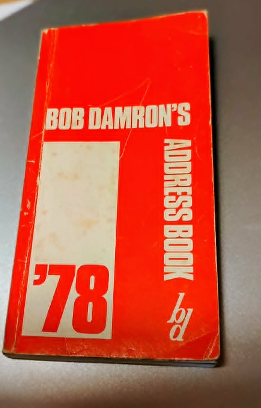 1978 Bob Damron’s Address Book – Vintage Gay Ads, Travel Guide