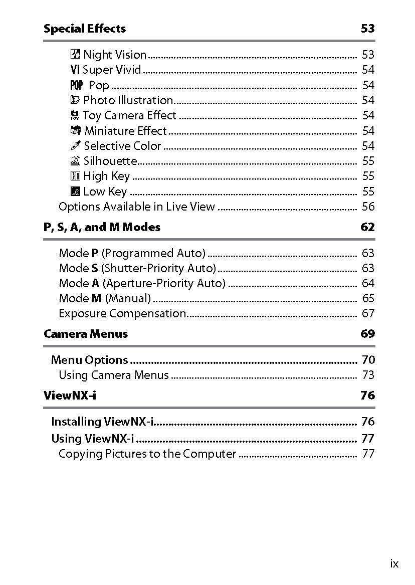 Nikon D3400 User Manual Instructions Guide Coil Bound – 136 Pages