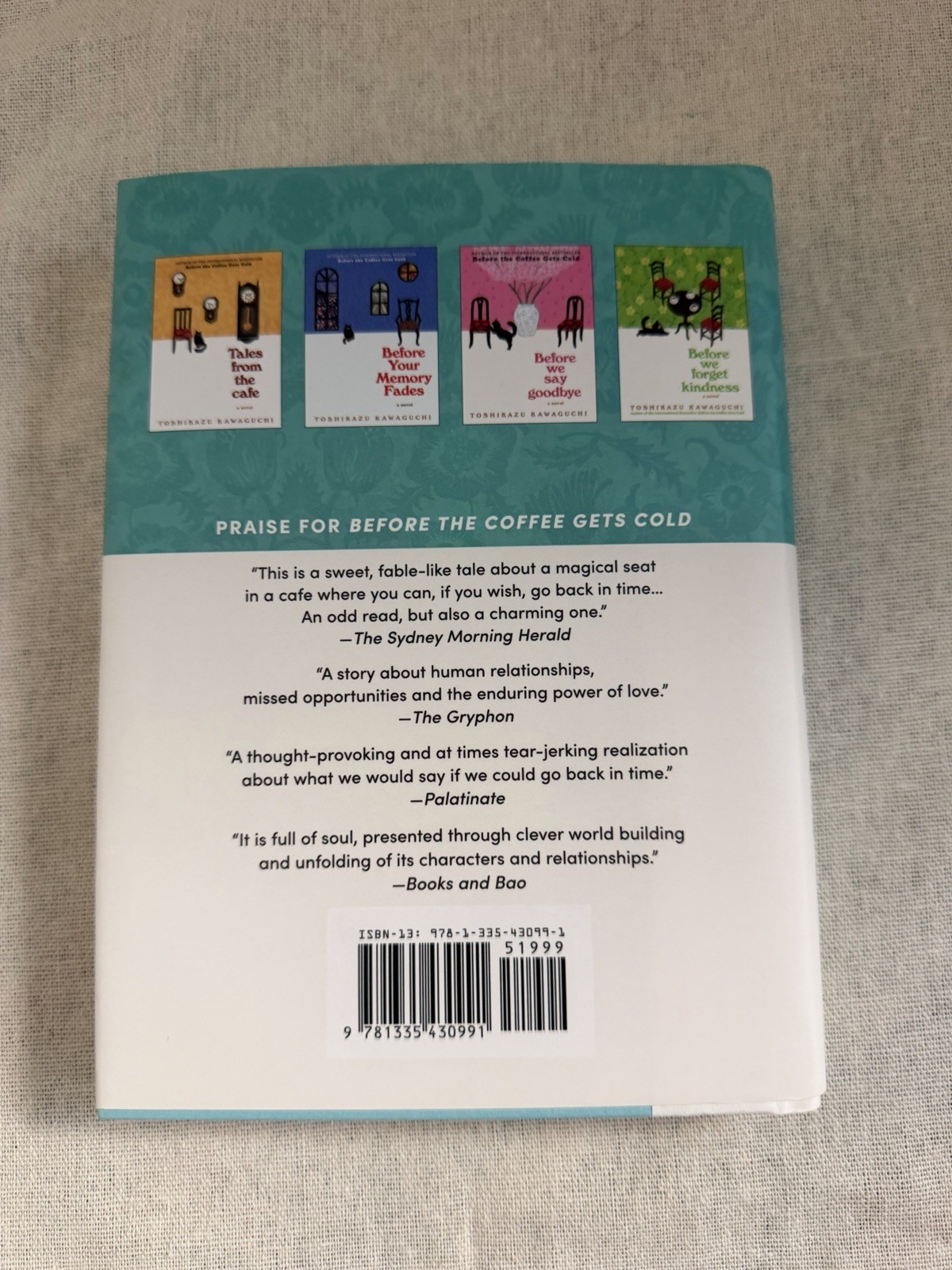 Toshikazu Kawaguchi Before the Coffee Gets Cold: A Novel HC 2020 Vol 1