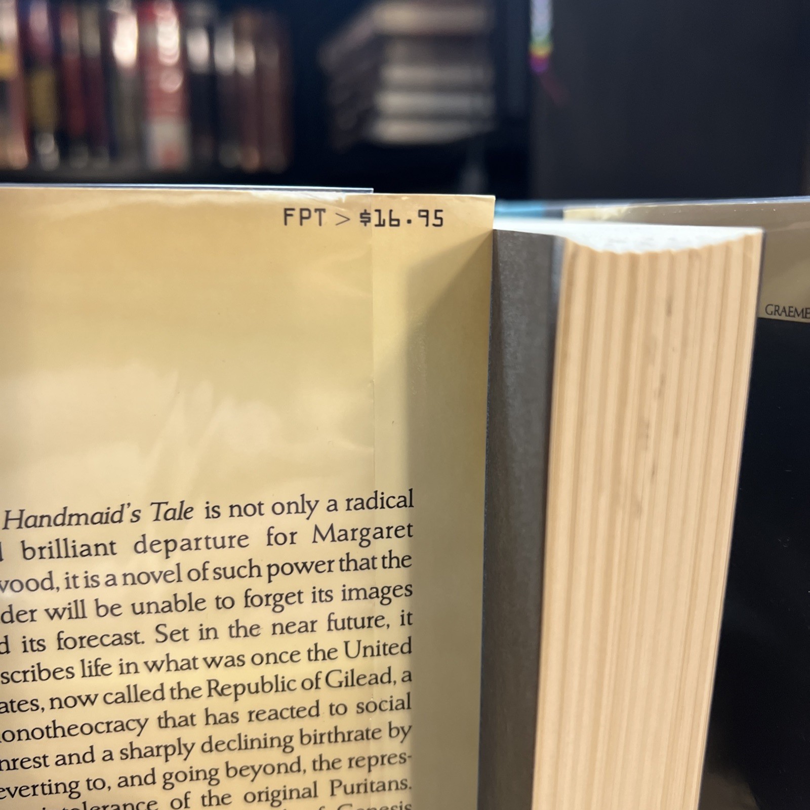 The Handmaid’s Tale Margaret Atwood 1st Edition 3rd Printing HC DJ