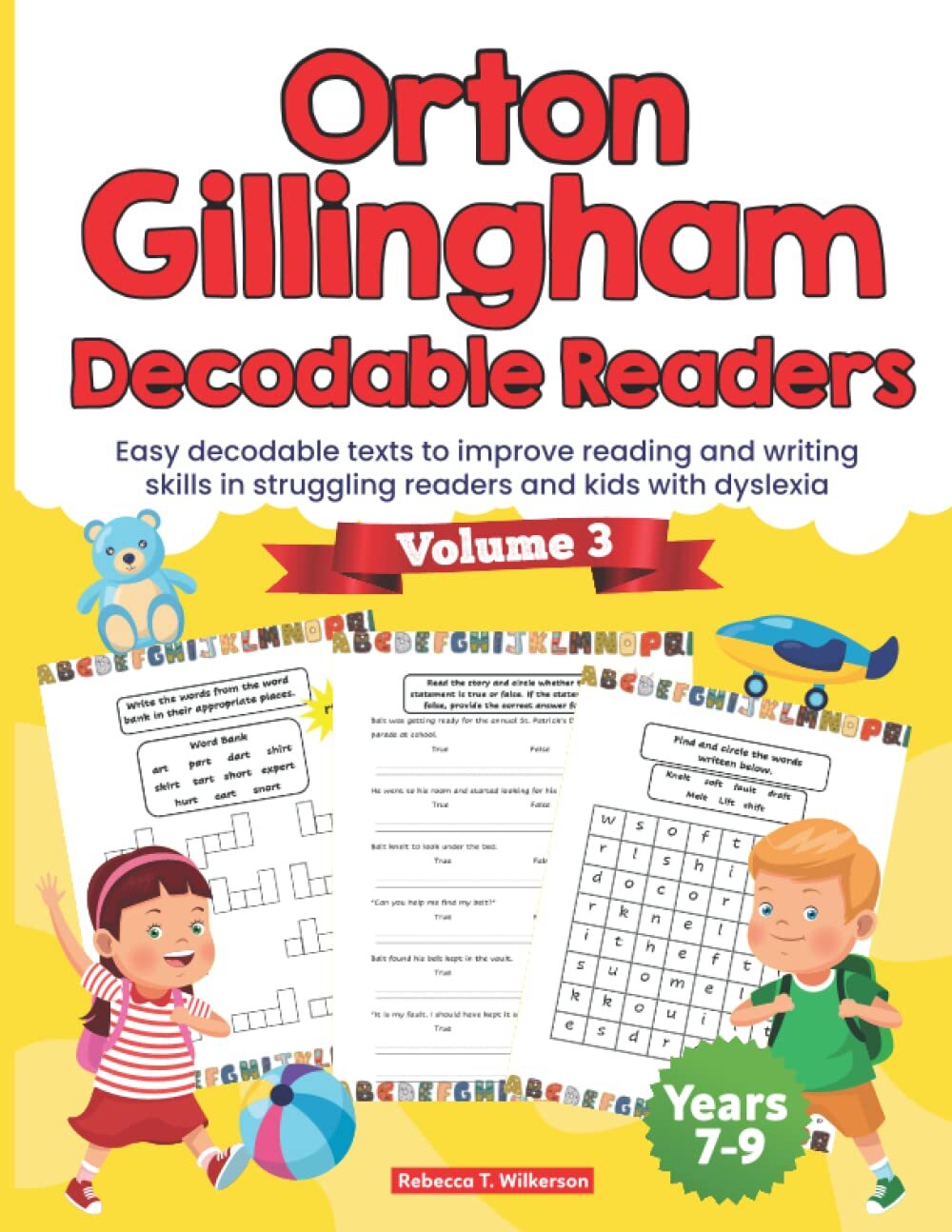 Orton Gillingham Decodable Readers. Easy decodable texts to improve reading and