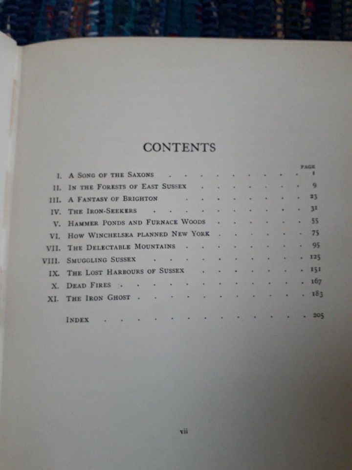 Unknown Sussex by Donald Maxwell. Illustrated. ( Bodley Head. 1923) HARDBACK.